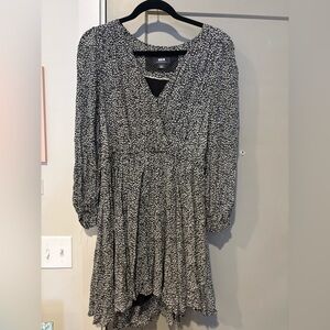 Maeve Anthropologie- Carolyn leopard print mini dress